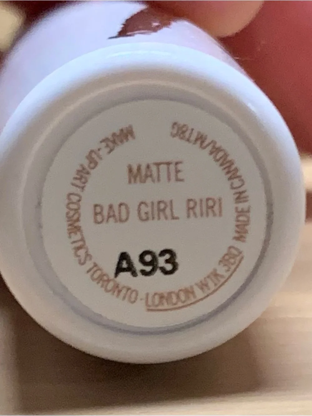 MAC Cosmetics BAD GIRL RIRI Lipstick